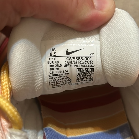 Nike Air Max 97 Football Light Thistle Grey Purple Pink Sneakers 8.5 - Picture 10 of 11